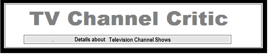 Details about television channels shows