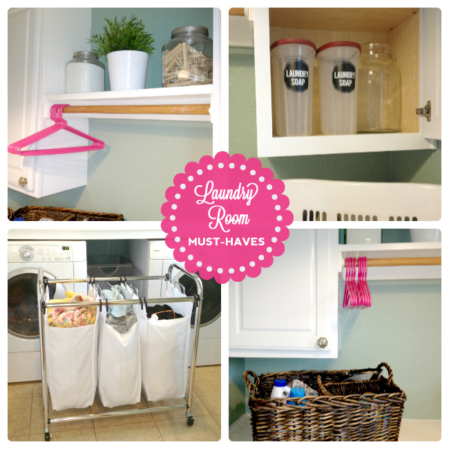 the good life blog]: Laundry room makeover + some laundry must-