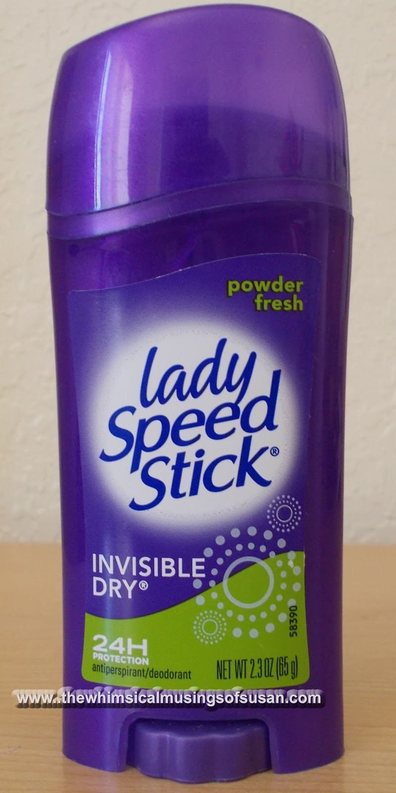 The Whimsical Musings of Susan Review of Lady Speed Stick Invisible