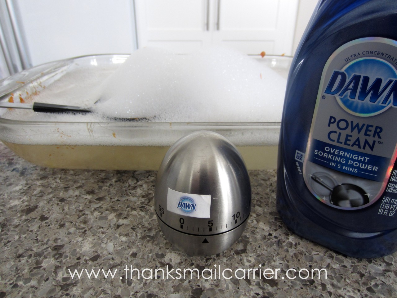 Thanks, Mail Carrier TimeSaving and Efficient Kitchen Cleaning with