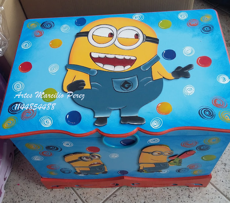 Bau Minions lindo R$ 160,00