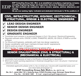 Oil Gas Government And Private Sectors Jobs Edp Consulting Group Sdn Bhd