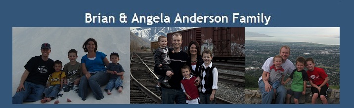 Brian & Angela Anderson Family