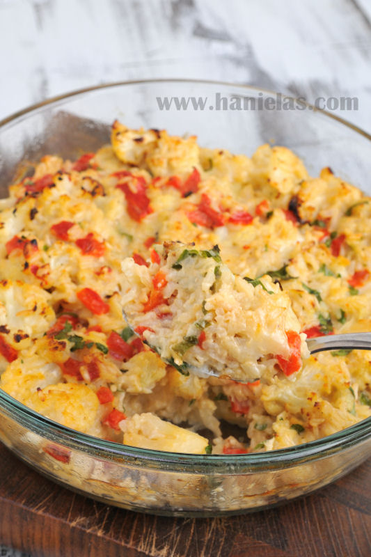 Haniela's Roasted Cauliflower Casserole