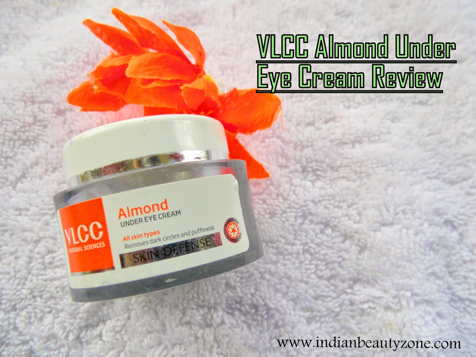Indian Beauty Zone VLCC Almond Under Eye Cream Review