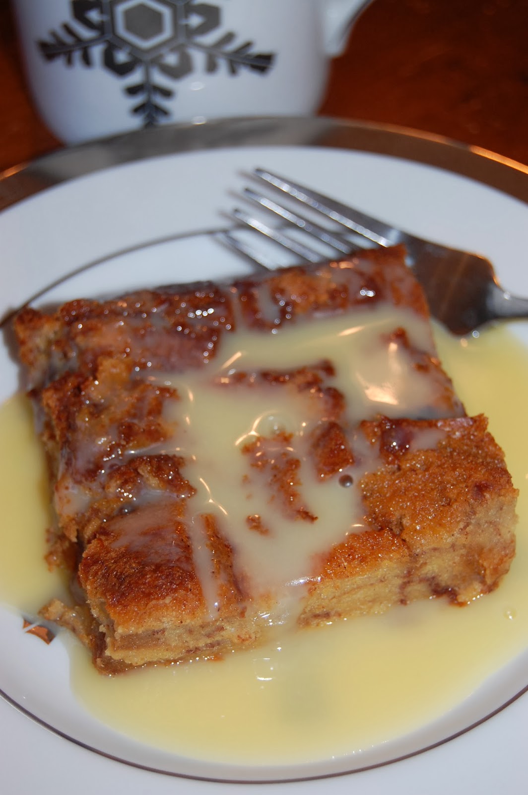 Cook! Create! Consume! Eggnog Bread Pudding with White Chocolate