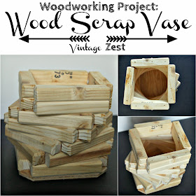 Project #0: Wood Scrap Vase on Diane's Vintage Zest!