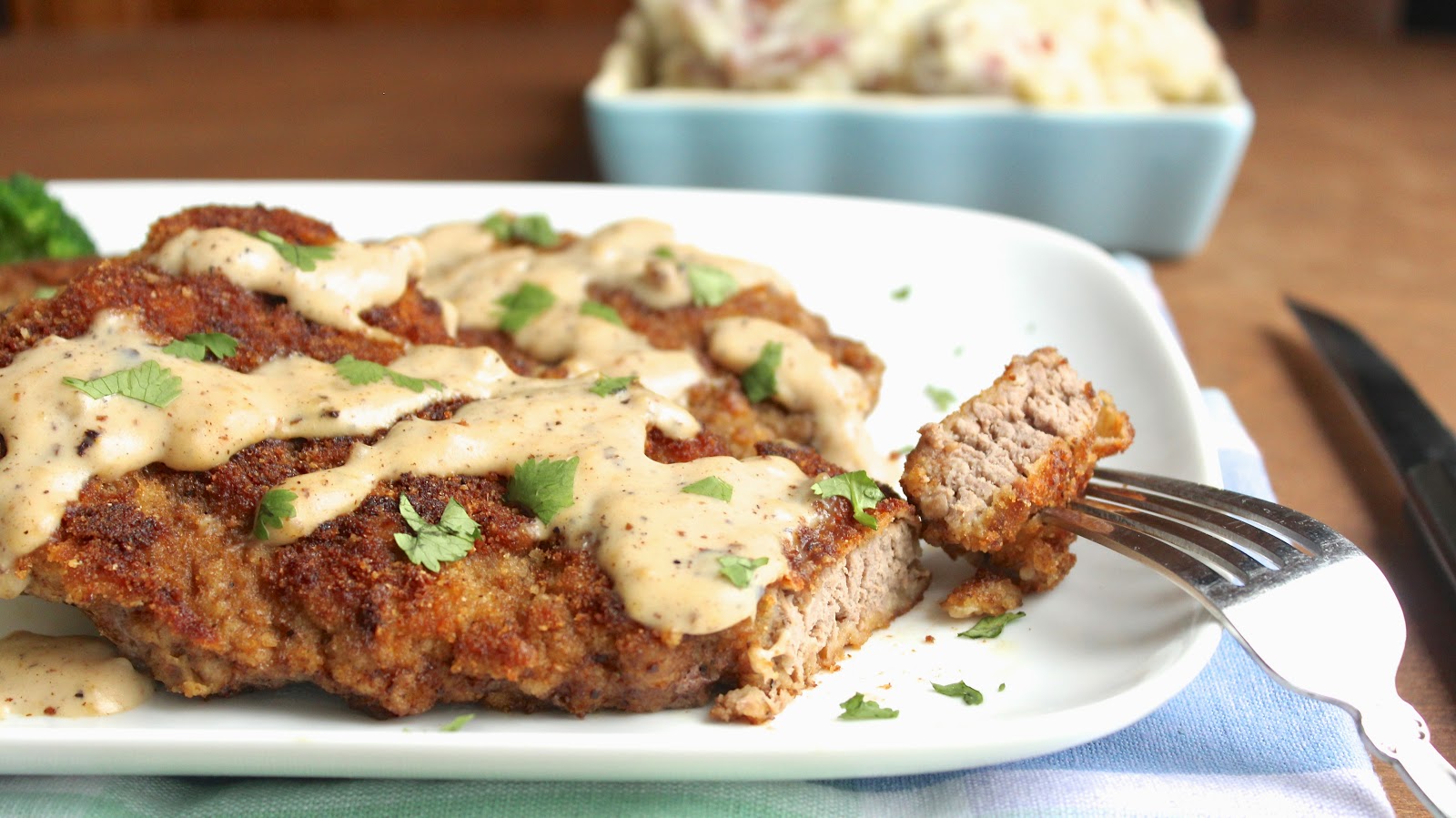 CHICKEN FRIED STEAK WITH GRAVY In Good Flavor Great Recipes Great