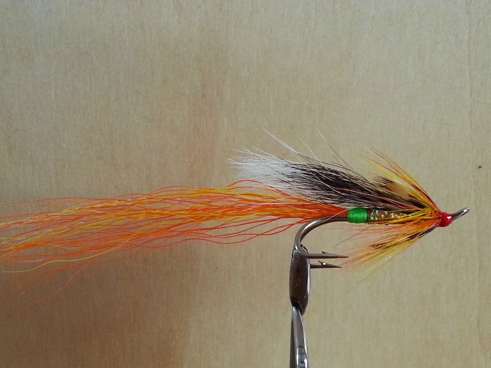 Salmon Fly Aurora Cascade aka Carron Shrimp Salmon Flies Tay Salmon Fly
