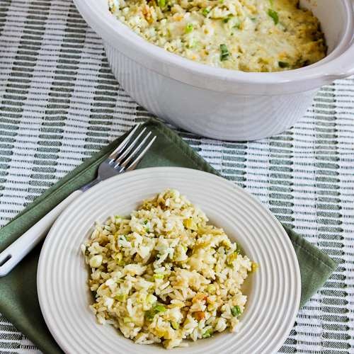 The Attitude of Gratitude Green Onion Green Chile Rice