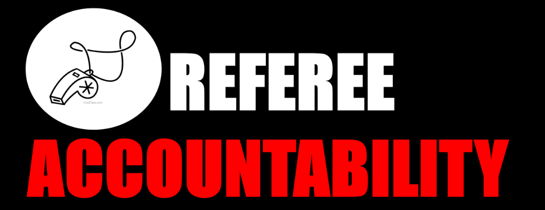 Referee Accoutability