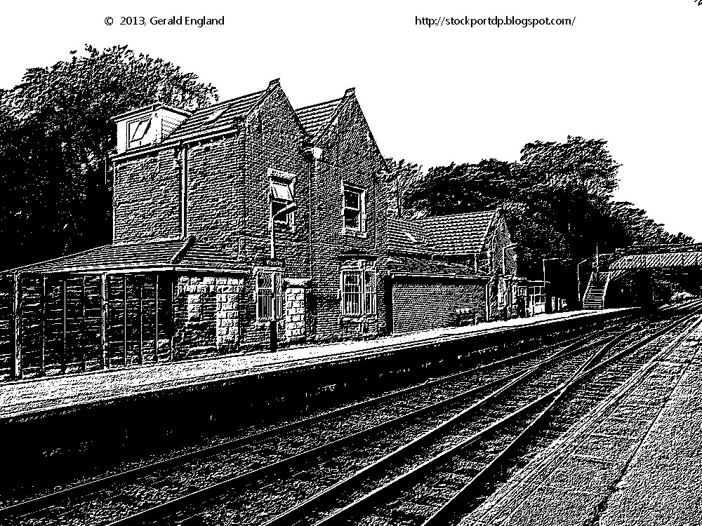 Stockport Daily Photo Woodley Station
