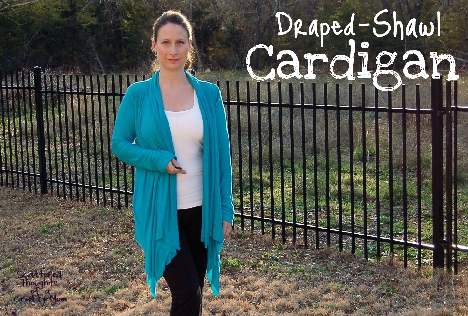 Draped Shawl Cardigan (Pattern Review and Mini Tutorial) Scattered Thoughts of a Crafty Mom by