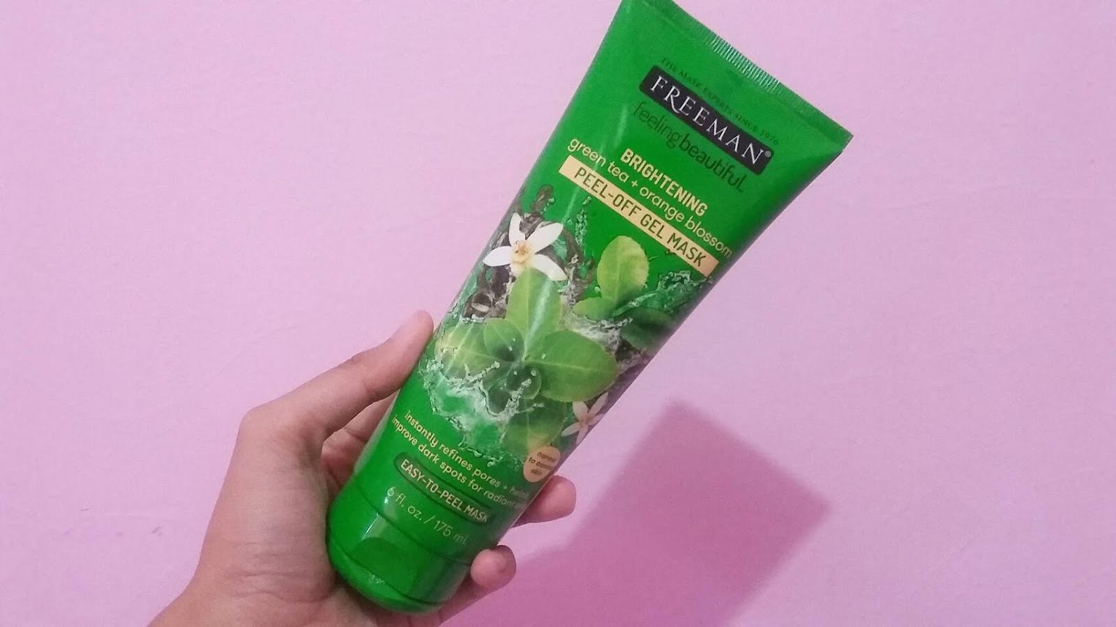 Download Review Freeman Brightening Green Tea Orange Blossom Peel Off Gel Mask Yellowimages Mockups