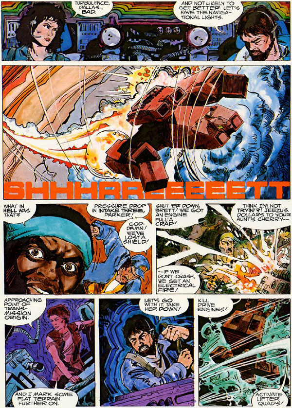 space1970: ALIEN: THE ILLUSTRATED STORY (1979) Graphic Novel