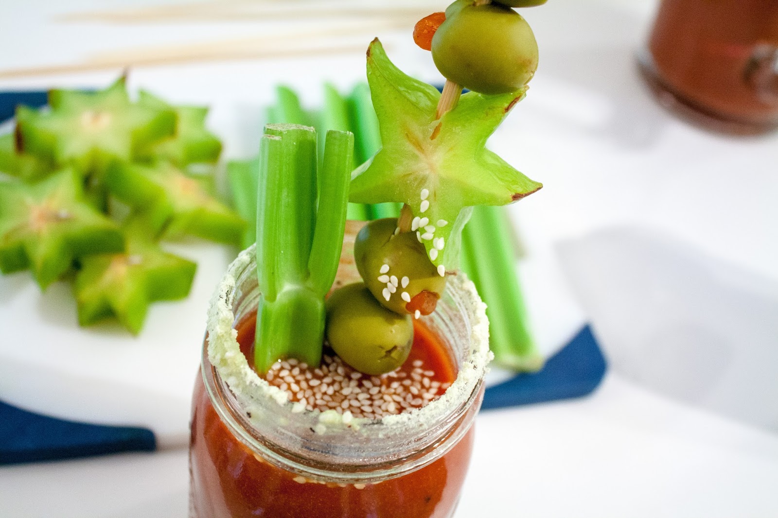 Sgt. Pepper's Kitchen Wasabi Bloody Mary