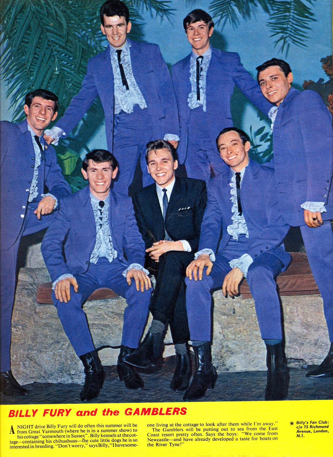 Billy Fury And The Gamblers