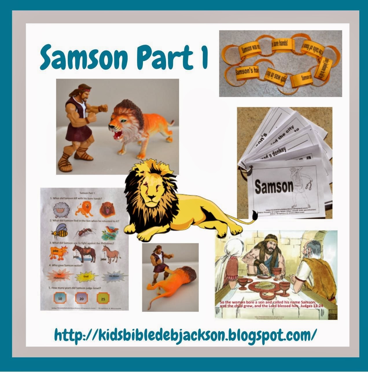 Bible Fun For Kids Samson Part 1