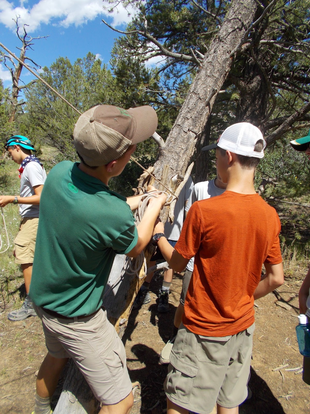 scott's ravings Philmont Scout Ranch Day One Six Mile Gate to