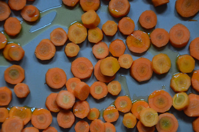 Carrot Rounds for roasting