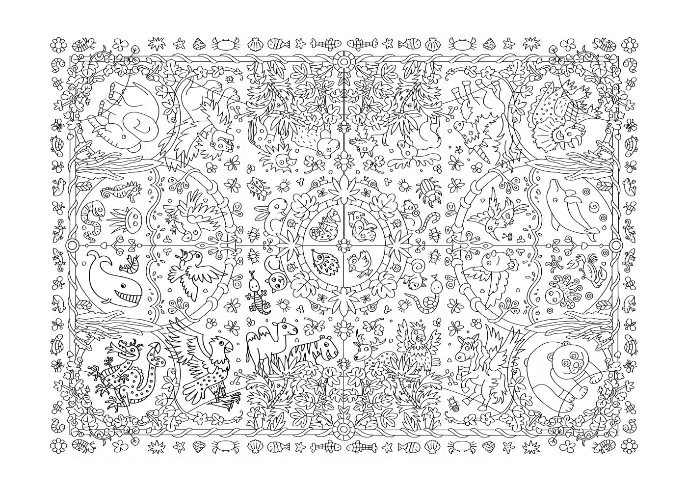 Les Plus Beaux Coloriages A Imprimer