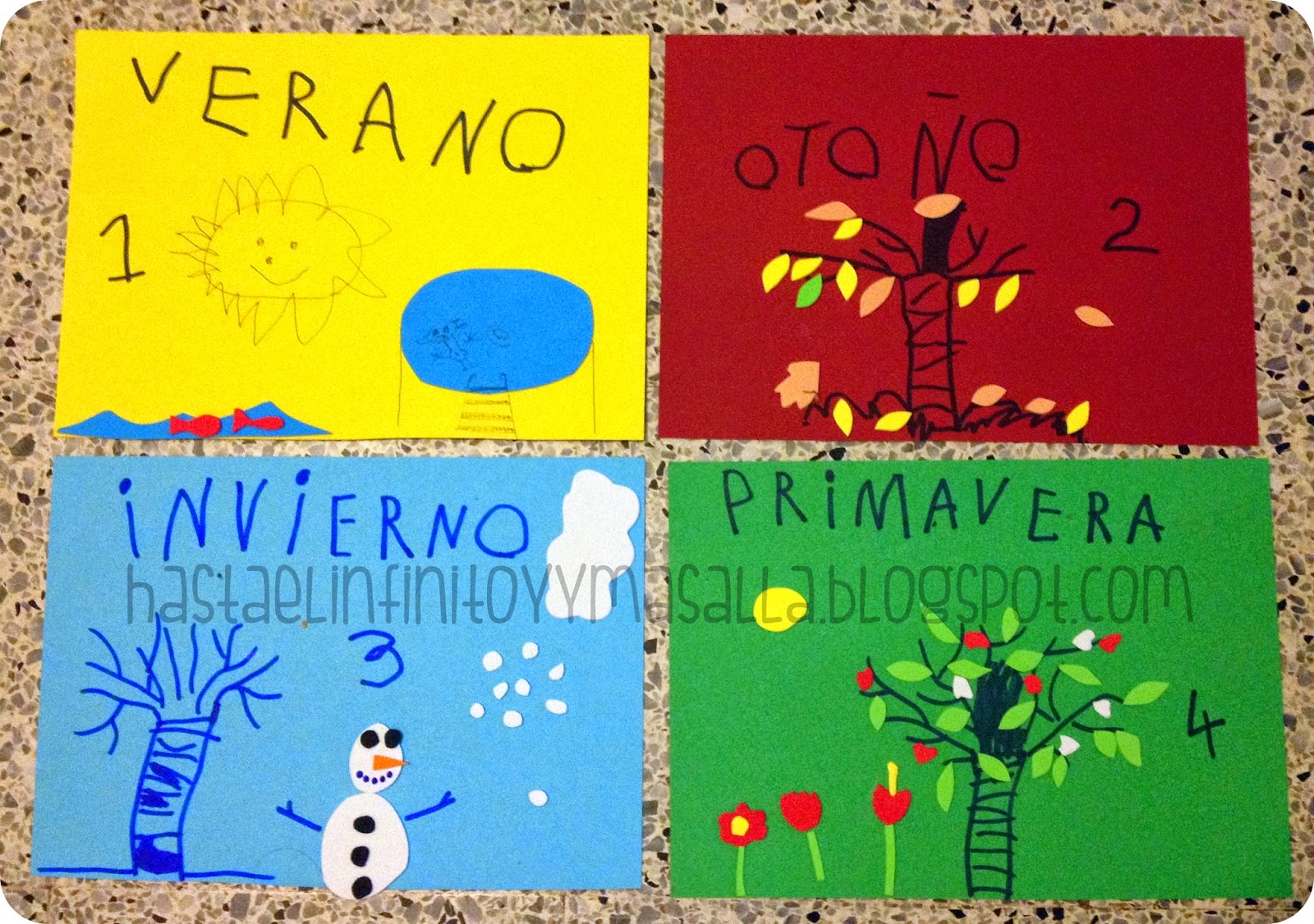 Hasta el INFINITO y mas allá!! RetoMes Junio/Julio estaciones del año!