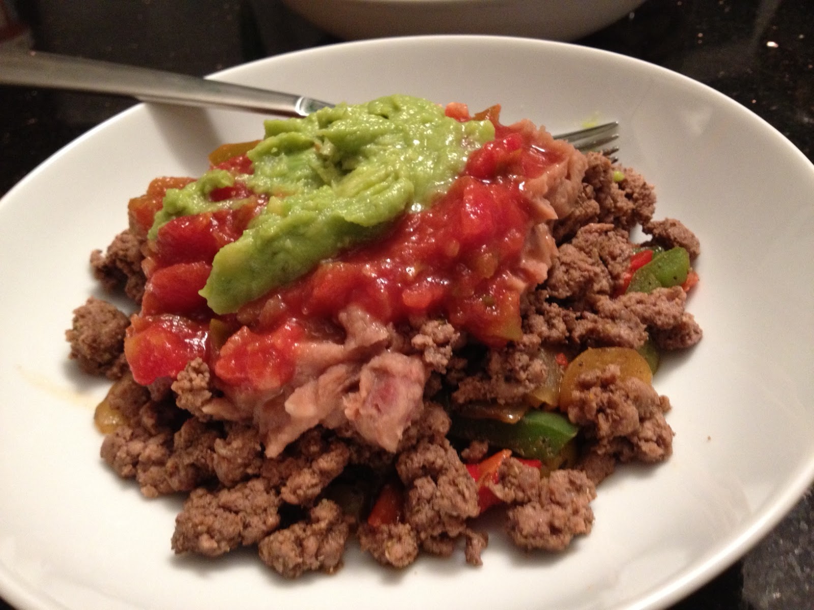 GrainFree Groupie Ground Beef Fajita Bowl