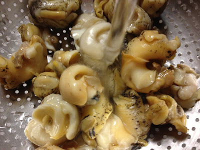 washed whelks