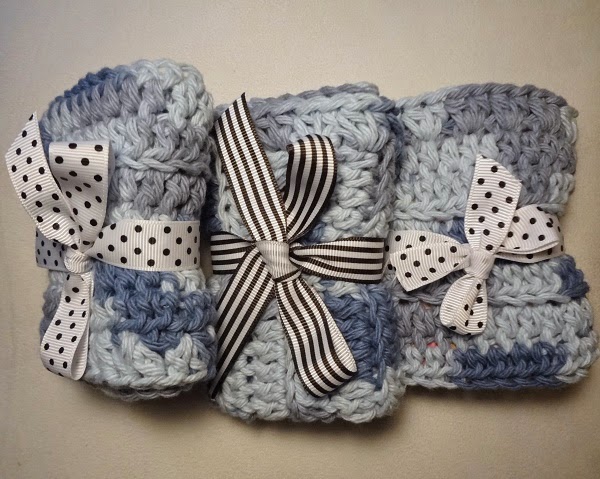 Free Crochet Pattern ~Taylors Washcloth http://www.niftynnifer.com/2015/01/free-crochet-pattern-taylors-washcloth.html #Crochet #Washcloth