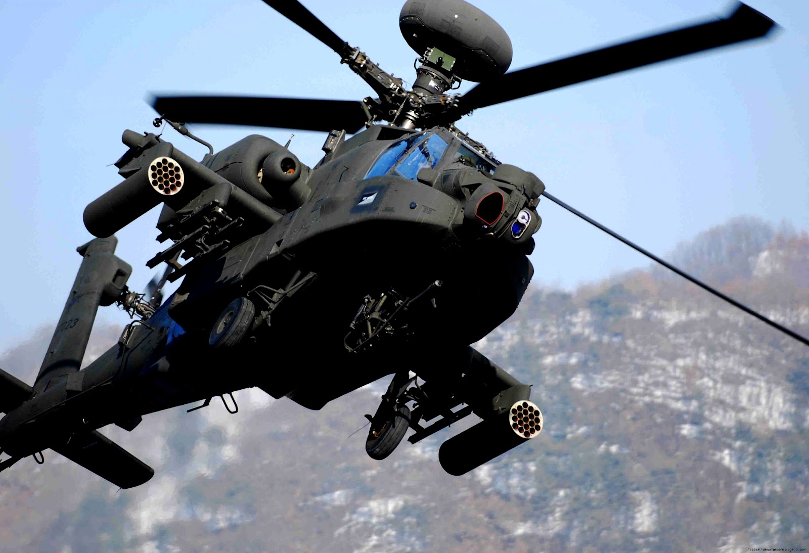 Military Helicopter Apache Military Helicopter Apache