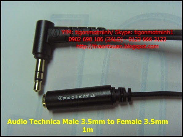 Jack chuyển 2.5, 3.5, 6.3 và dây cáp nối dài cho tai nghe, loa