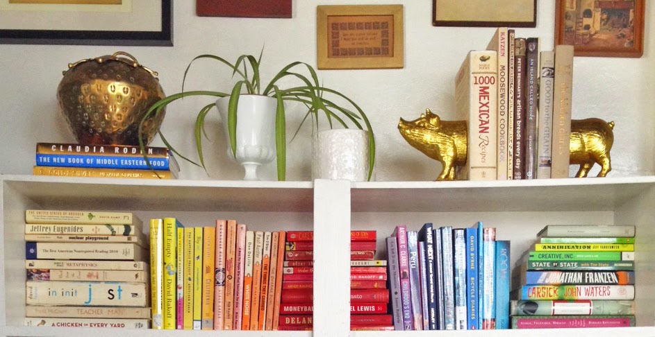 Kinda Pretty Great Organizing Bookshelves By Color
