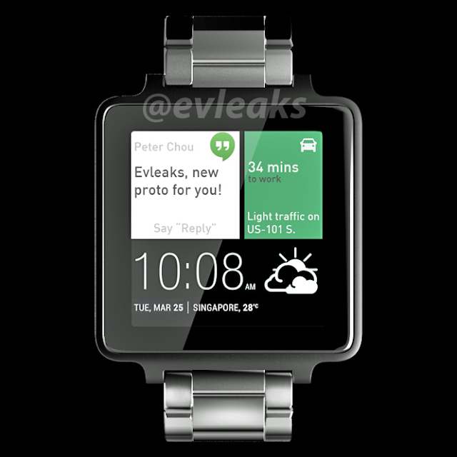 HTC Android Wear smartwatch
