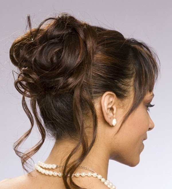 Peinados recogidos peinado recogido fabuloso saber tú Peinados y Trenzas: Recogidos para Novias 2014
