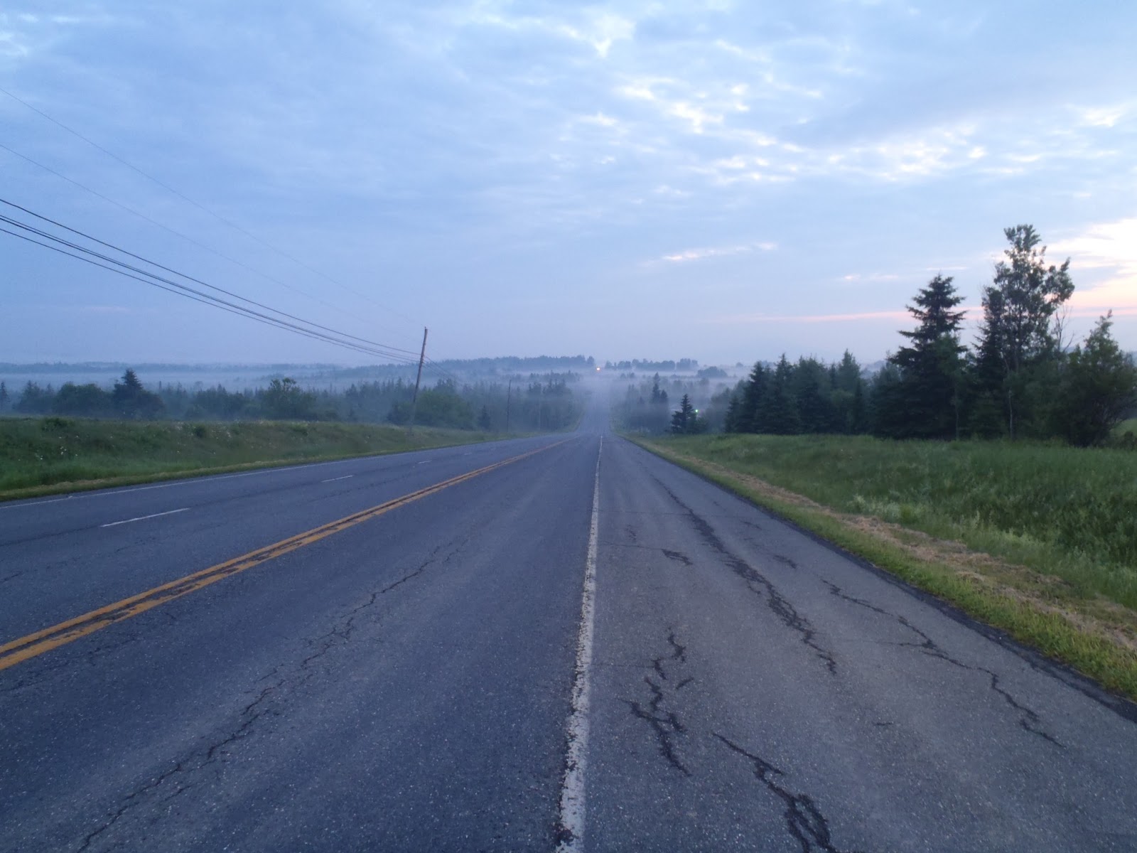 The Pursuit of Life Hiking Mars Hill Maine America's First Sunrise