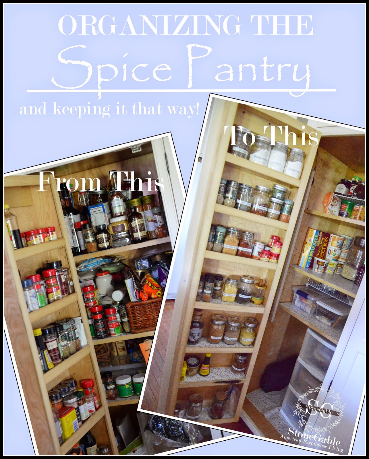 10 TIPS FOR A PERFECTLY ORGANIZED SPICE PANTRY