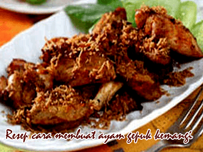 Resep Ayam Gepuk Kemangi Cara Membuat Ayam Gepuk Kemangi