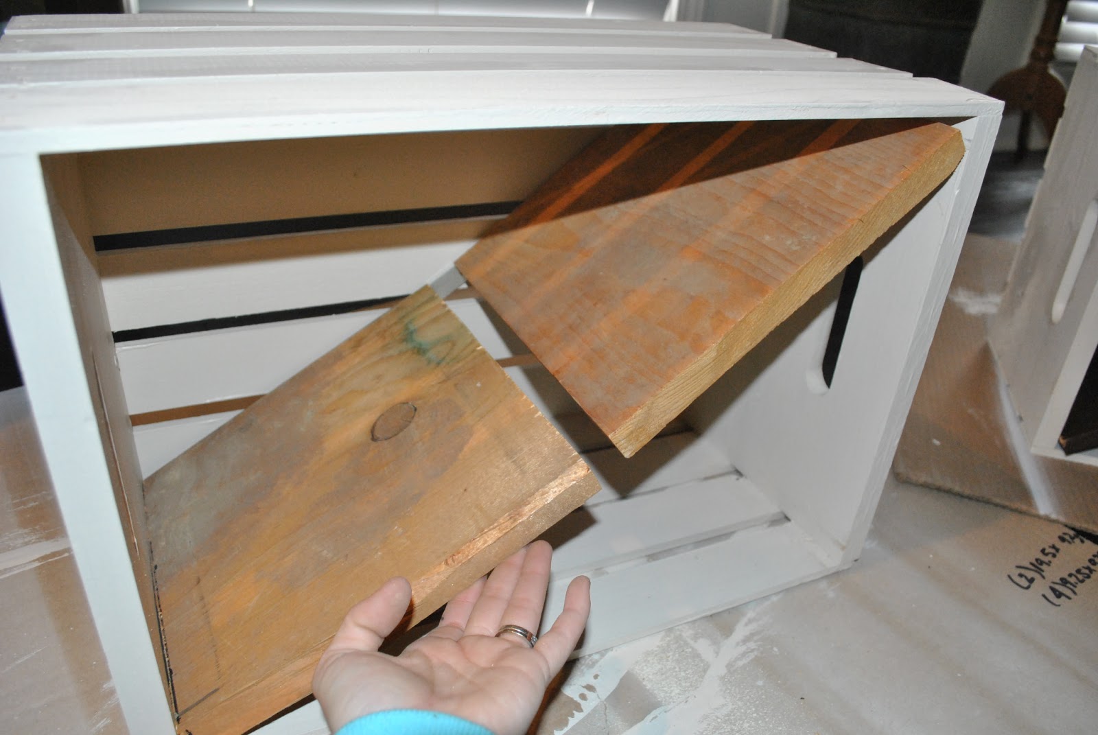 Amazing Grays DIY OverFridge Wine Rack