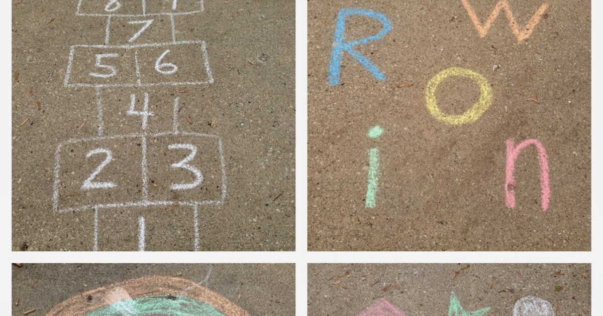 Teach. Play. Love. Chalk Games