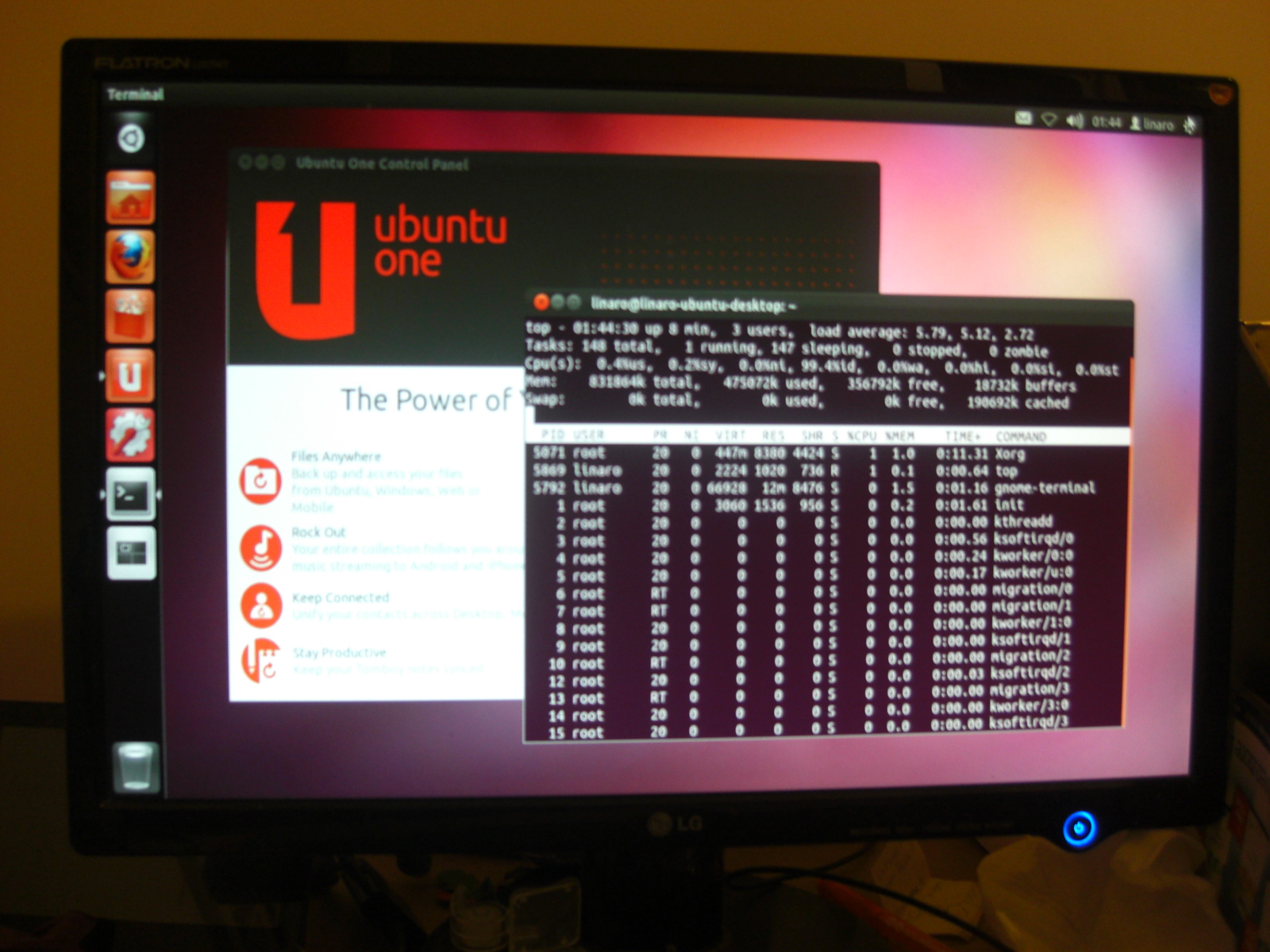 High load on GK802 idle CPU is 0, load is 4.05.0