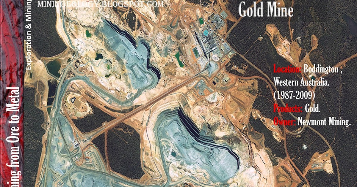 Boddington Gold Mine Mining Geology
