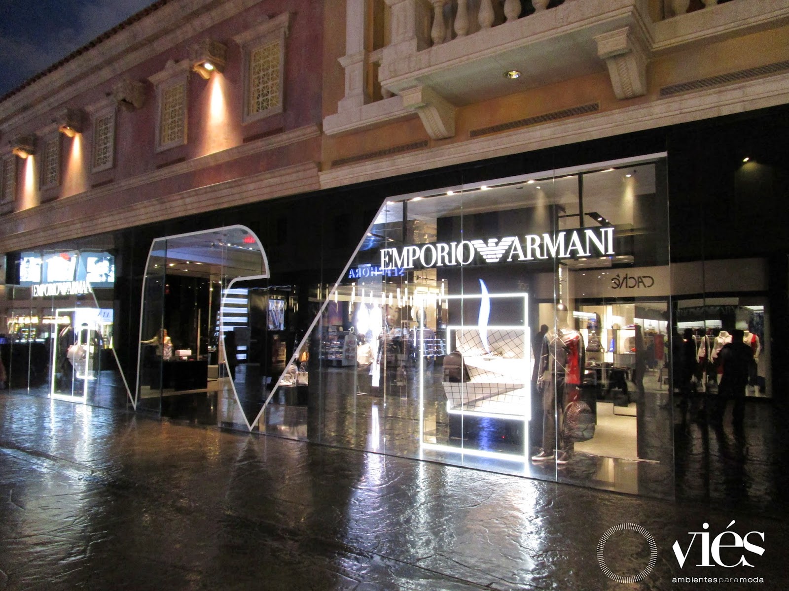Loja Empório Armani - Las Vegas Viés Design