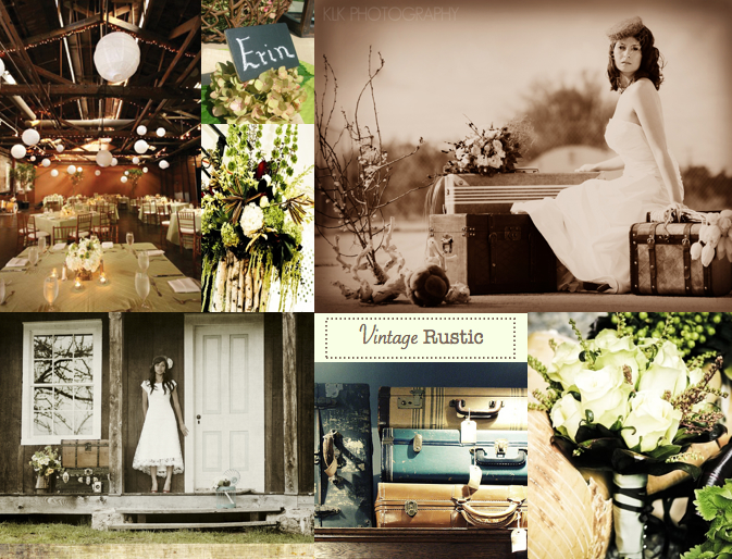 vintage wedding decor