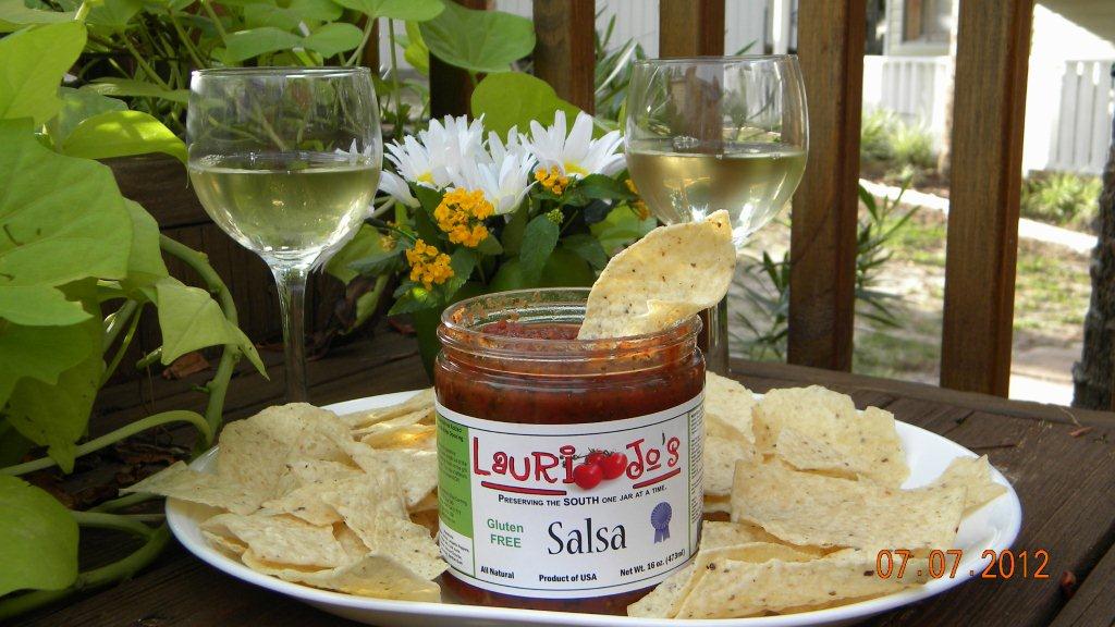 Preserving the South Salsa and chips the best summer snack