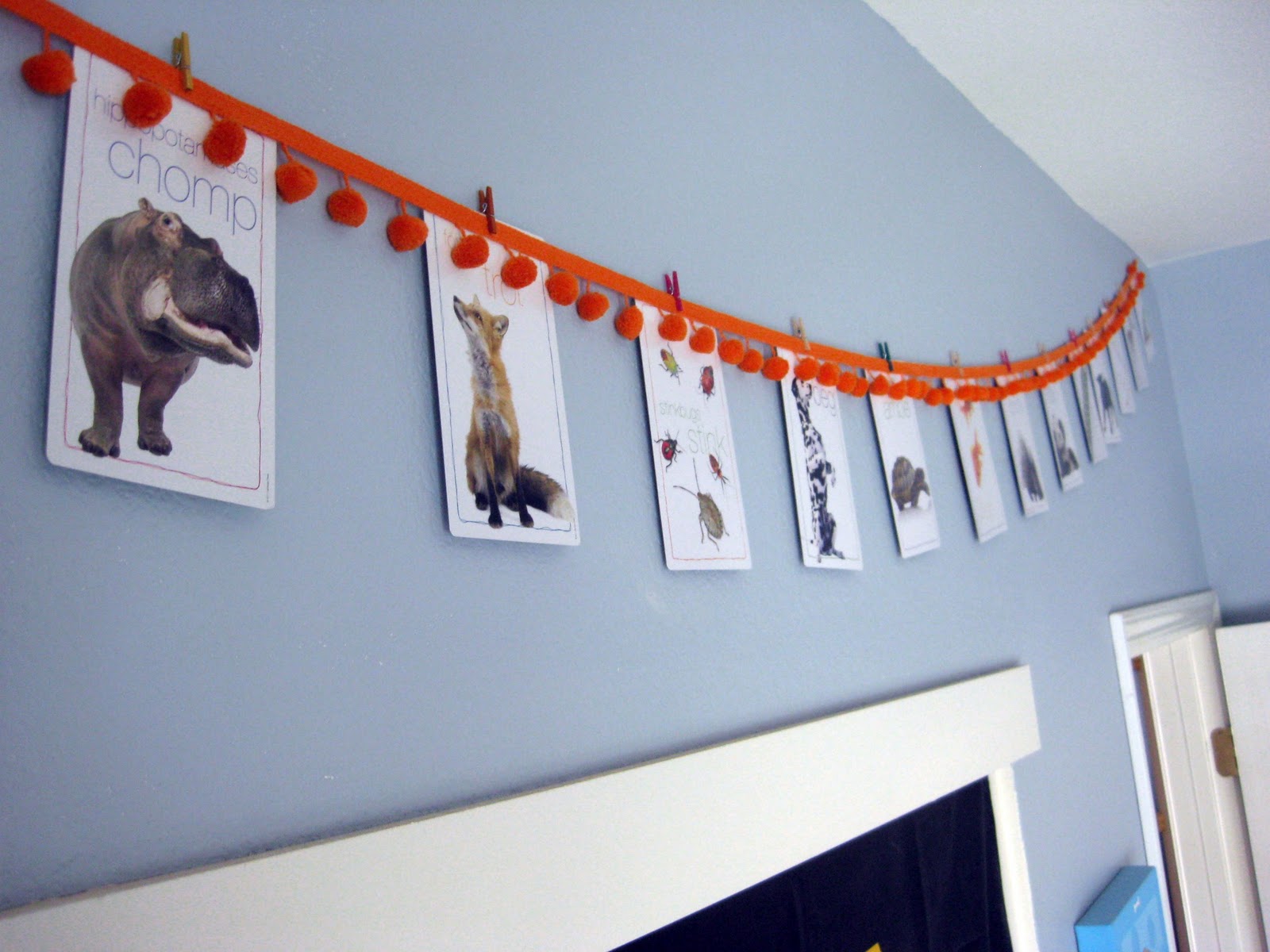 april's craft nest flash card decor