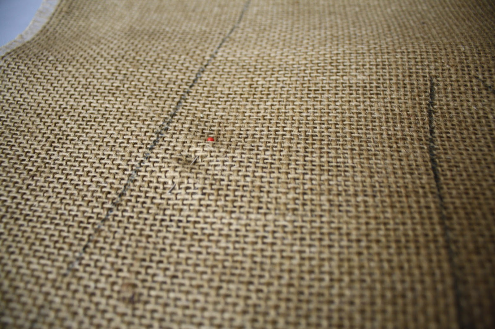 Live A Little Wilder Burlap Door Hanger Tutorial