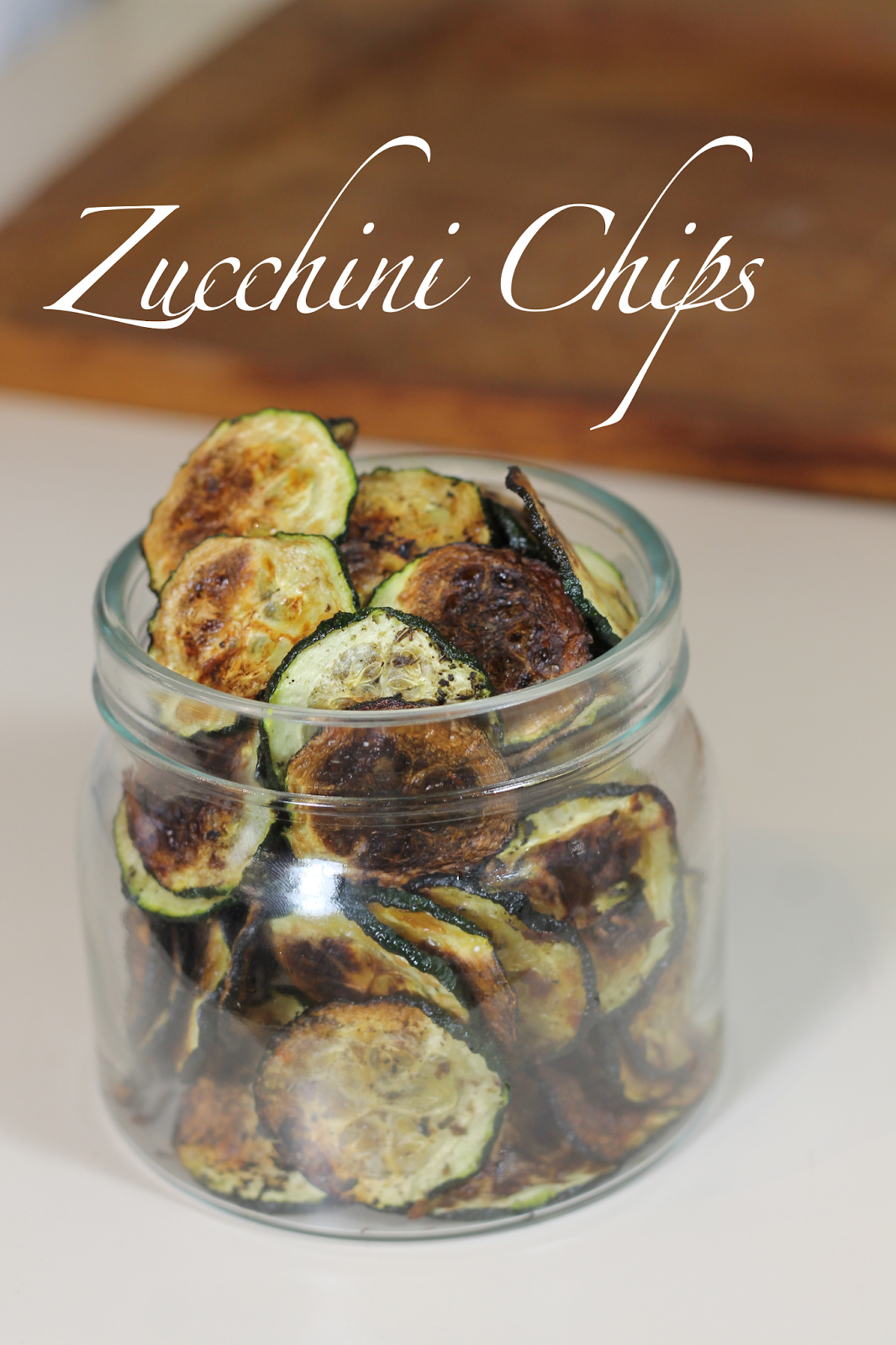 HEALTHY SNACK ZUCCHINI CHIPS ANDREA CLARE