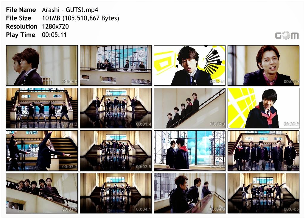 [PV] Arashi - GUTS! [2014.04.30] Arashi+-+GUTS!_Snapshot