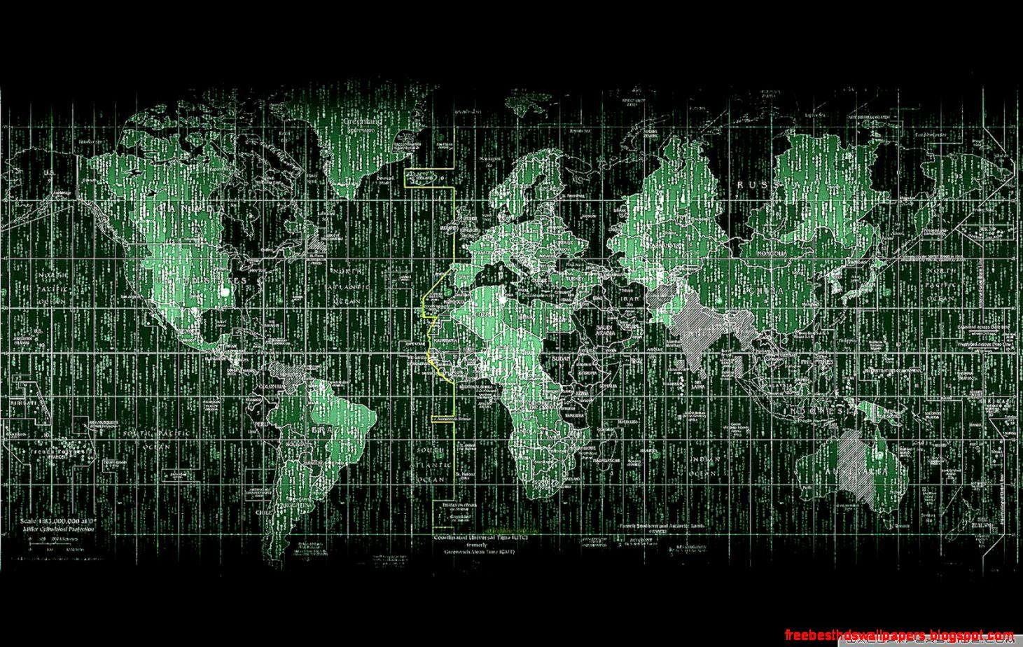 Matrix Code World Map HD desktop wallpaper High Definition Matrix Code World Map HD desktop wallpaper High Definition