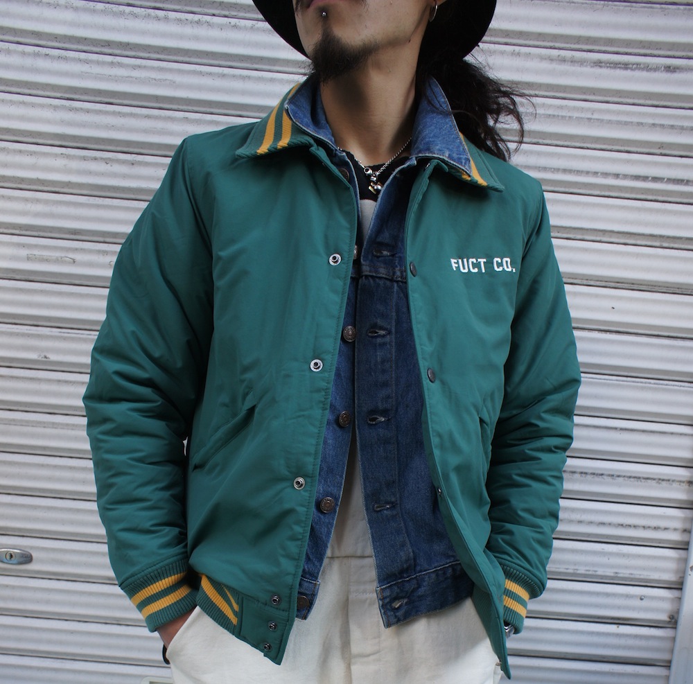 FUCT SSDD 「MOTOR CITY SATIN STADIUM JACKET 」 | RADIALL/CALEE